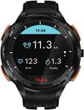 Traq By Titan Cardio Running And Cycling GPS Unisex Smartwatch With Heart Rate Monitoring And Upto 7 Days Of Battery Life 75001PP02