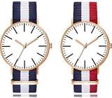 TURMOIL Analogue Unisex Watch White Dial Multi Colored Strap