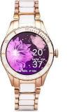 Vibez Vibez By Lifelong Cacia Women Smartwatch Bluetooth Calling 1.09 Inch HD Display|24x7 Heart Rate & SpO2 Tracking, Sleep Monitor|IP67|8+ Sports Mode|3 Days Battery Backup VBSWW810, 1 Year Manufacturer Warranty, White