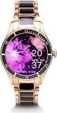 Vibez Vibez By Lifelong Cacia Women Smartwatch Bluetooth Calling 1.09 Inch HD Display|24x7 Heart Rate, SpO2 Tracking, Sleep Monitor|IP67|8+ Sports Mode|3 Days Battery Backup VBSWW81, 1 Year Manufacturer Warranty, Black