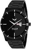 Vills Laurrens Analogue Black Dial Day And Date Series Men's Watch