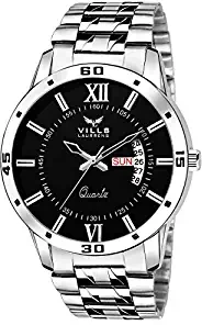 Analogue Black Dial Men's Watch Vl 1051