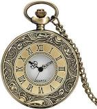 Vintage Bronze Pocket Watch Antique Style Metallic Car Bike Home Key Chain & Key Rings For Gifting