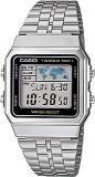 Vintage Series Digital Grey Dial Unisex's Watch A500WA 1DF