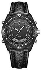 Weide Analog Digital Black Dial Unisex Adult Watch MF13 5C