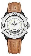 Weide Analog Digital White Dial Unisex Adult Watch MF13 1C