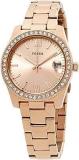 Womens Analogue Stainless Steel Watch_Rose Gold