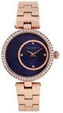 Women's Blue Dial & Rose Gold Metal Strap Watch, Model No. A2056 55