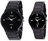 Women's Smart Analogue Couple Watches Black Dial