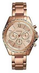 Womens Women's Modern Courier Stainless Steel Chronograph Dress Quartz Watch