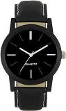 Acnos Premium Black Strap And Black Dial Analogue Watch For Men Pack Of 1 Lr05