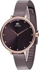 ADAMO ADAMO Aritocrat Brown Dial Women's & Girl's Watch 335EEM04