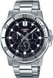 Analog Black Dial Men's Watch MTP VD300D 1EUDF A1748