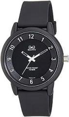 Analog Black Dial Unisex Watch VR52J001Y