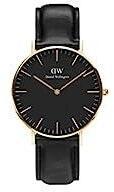 Analog Black Dial Unisex's Watch DW00100546