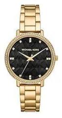 Analog Black Dial Women's Watch MK4593