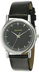 Analog Black Small Dial Men's Watch