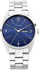 Analog Blue Dial Men's Watch 1864SM03