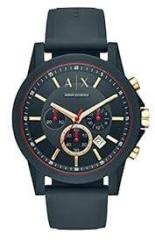 Analog Blue Dial Men's Watch AX1335