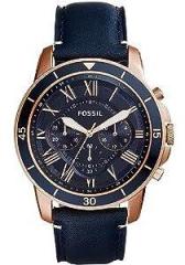 Analog Blue Dial Men's Watch FS5237