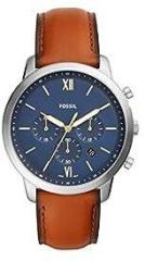 Analog Blue Dial Men's Watch FS5453