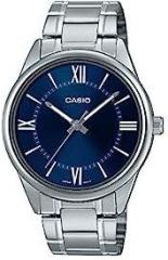 Analog Blue Dial Men's Watch MTP V005D 2B5UDF