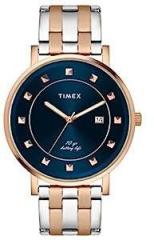 Analog Blue Dial Unisex's Watch TW00PR282