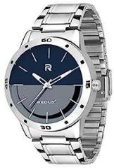 Analog Blue Grey Dial Men's Watch