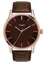 Analog Brown Dial Unisex Adult Watch TW0TG8300