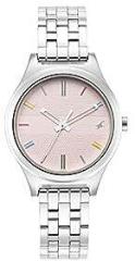 Analog Pink Dial Women's Watch 6152SM04