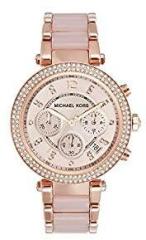 Analog Rose Dial Women's Watch MK5896I