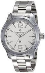 Analog Silver Dial Unisex Watch 24055CMGI