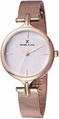 Analog Silver Dial Women's Watch DK11914 5