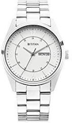 Analog White Dial Men's Watch 1864SM02