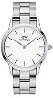 Analog White Dial Unisex's Watch DW00100203