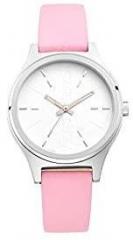 Analog White Dial Women's Watch 6233SL01