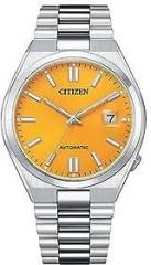 Analog Yellow Dial Men's Watch NJ0150 81Z