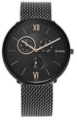 Black Dial Analog Watch for Men 1877NM01