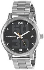 Black Dial Analog Watch For Men NR38051SM07