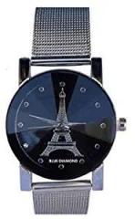 Blue Diamond Unisex Adult & Unisex Child Watch Black Colored Strap