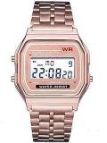 Brand Digital 4 Colours Vintage Square Dial Unisex Watch For Men Women Pack Of 1