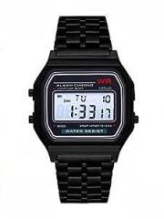 Brand Digital Black Vintage Square Dial Unisex WR70ist Watch for Men Women Pack of 1 WR70 BLACK01