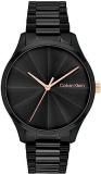 Calvin Klein CK Burst Analog Black Dial Unisex's Watch 25200233