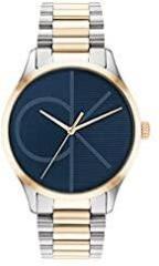 Calvin Klein Iconic Analog Blue Dial Unisex's Watch 25200165