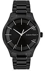 Calvin Klein Iconic BRACELT Analog Black Dial Unisex's Watch 25200040