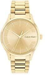 Calvin Klein Iconic BRACELT Analog Gold Dial Unisex's Watch 25200038