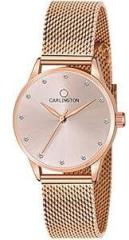 Carlington Analog Watch for Girls with Premium Mesh Band with Self Adjustable, Stainless Steel Dial and Water Resistant Watches for Women Silver/Rose Gold/Black Dial