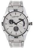 CARTNEY Analogue Boys' Watch White Dial Silver Colored Strap