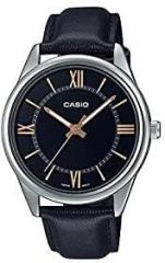 Casio Analog Black Dial Men's Watch MTP V005L 1B5UDF