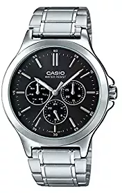 Analog Black Dial Men's Watch MTP V300D 1AUDF A1173